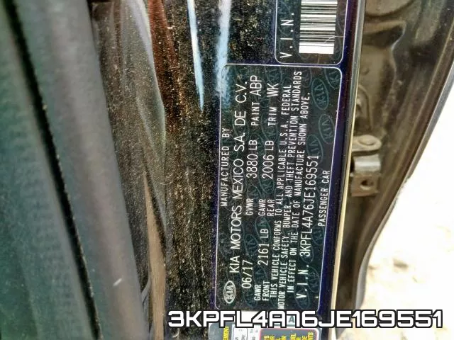 3KPFL4A76JE169551 фото 2