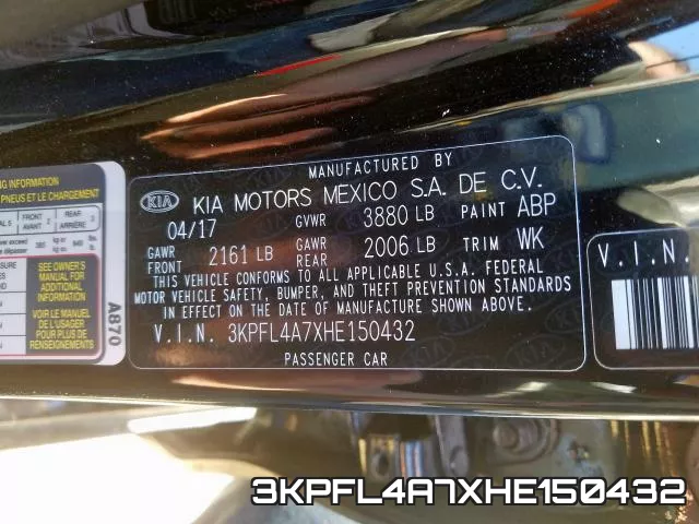 3KPFL4A7XHE150432 фото 2
