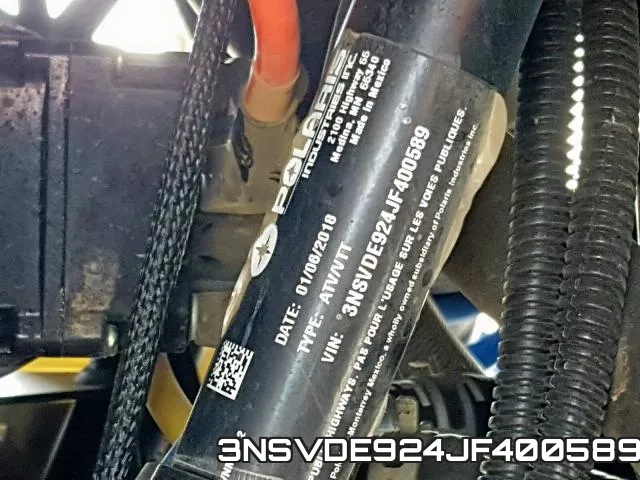 3NSVDE924JF400589 фото 2
