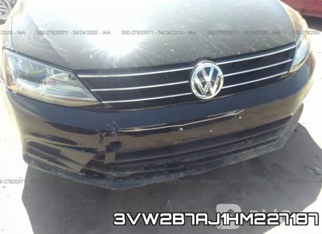 3VW2B7AJ1HM227187 фото 7