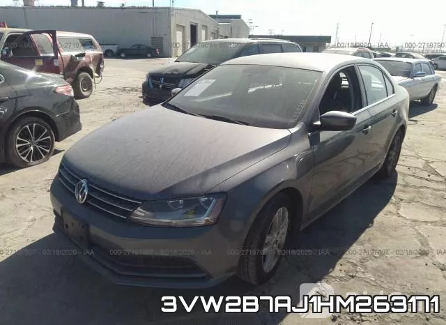 3VW2B7AJ1HM263171 фото 3