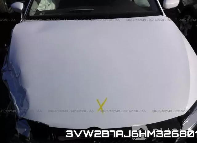 3VW2B7AJ6HM326801 фото 2