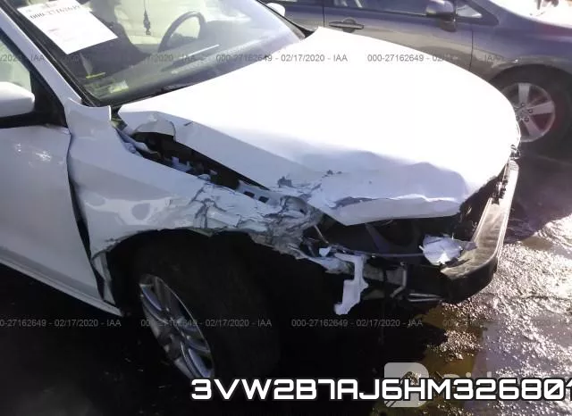 3VW2B7AJ6HM326801 фото 7