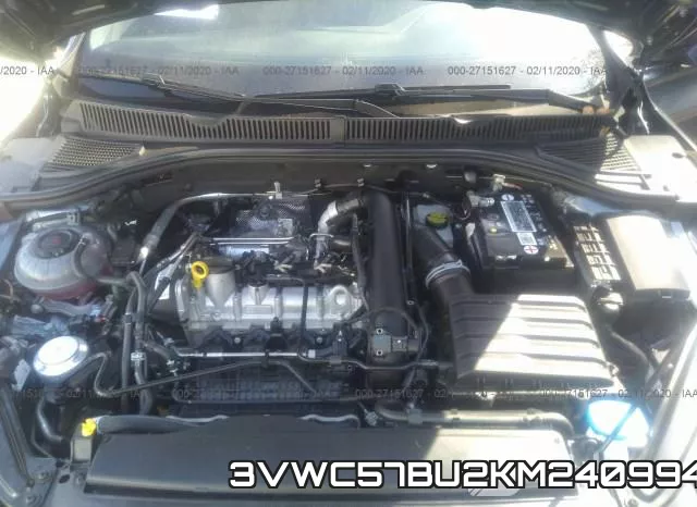 3VWC57BU2KM240994 фото 2