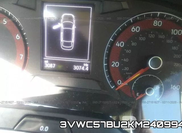 3VWC57BU2KM240994 фото 8