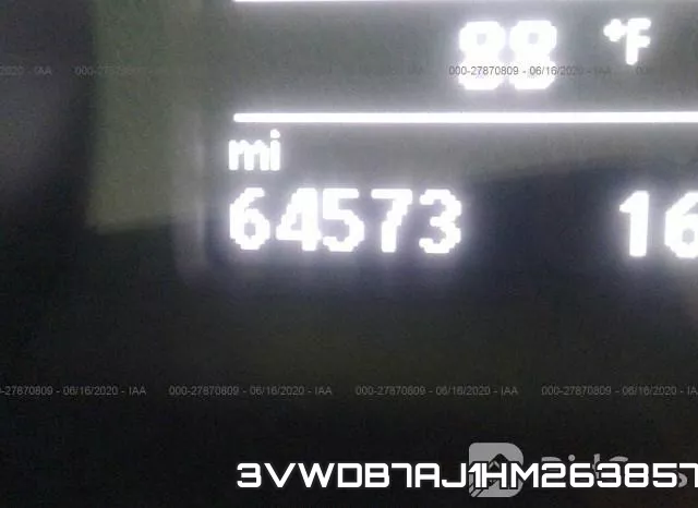 3VWDB7AJ1HM263857 фото 8