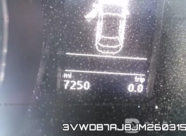 3VWDB7AJ8JM260315 фото 8