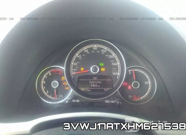 3VWJ17ATXHM627538 фото 8