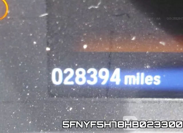 5FNYF5H78HB023300 фото 8