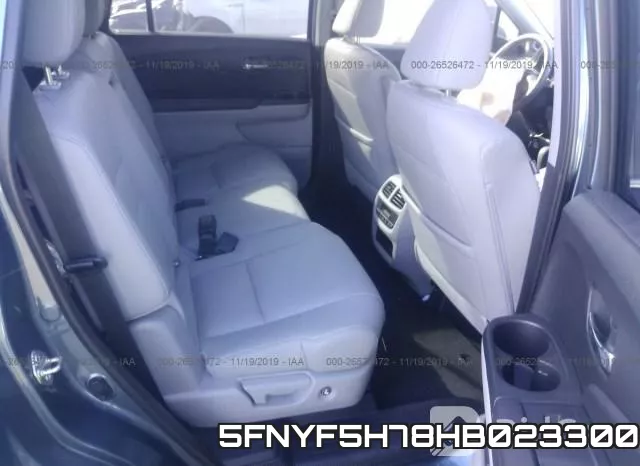 5FNYF5H78HB023300 фото 9