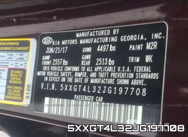 5XXGT4L32JG197708 фото 10