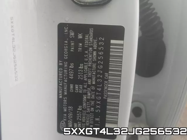 5XXGT4L32JG256532 фото 2