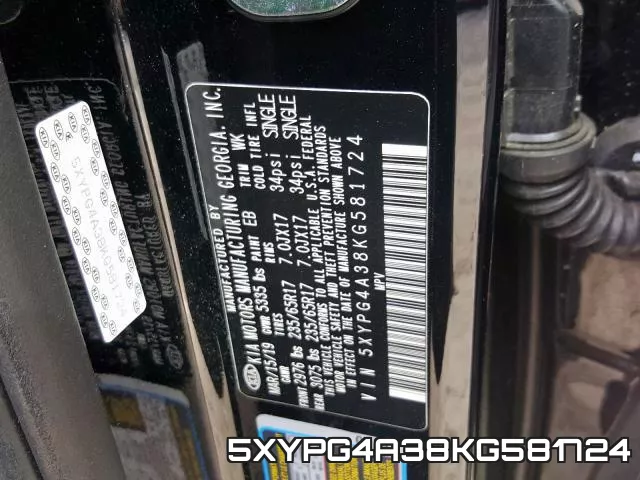 5XYPG4A38KG581724 фото 2