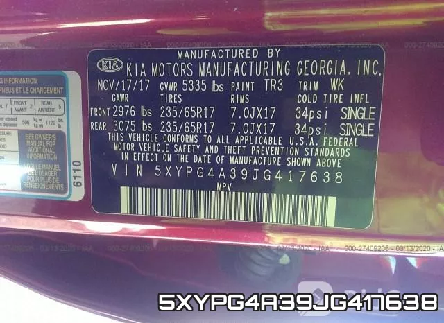 5XYPG4A39JG417638 фото 10