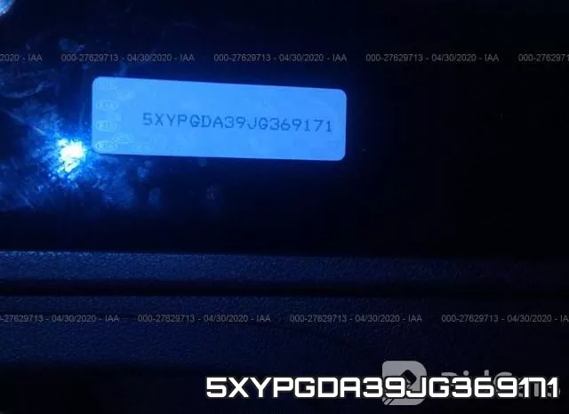5XYPGDA39JG369171 фото 10