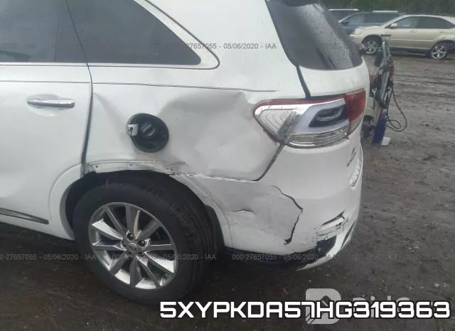 5XYPKDA57HG319363 фото 7