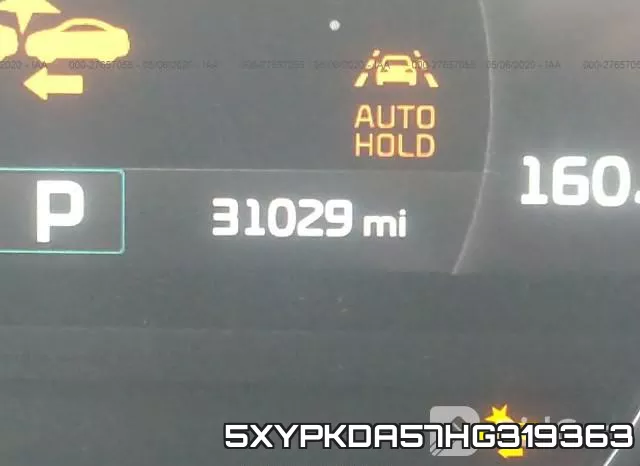 5XYPKDA57HG319363 фото 8