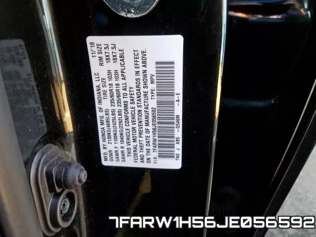 7FARW1H56JE056592 фото 2