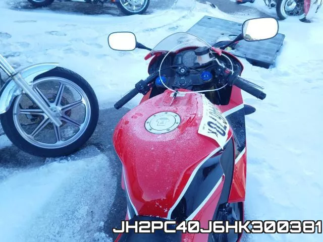 JH2PC40J6HK300381 фото 6