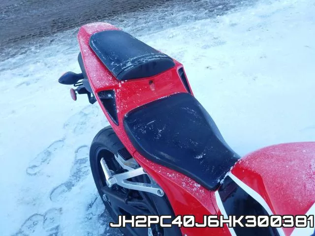 JH2PC40J6HK300381 фото 7