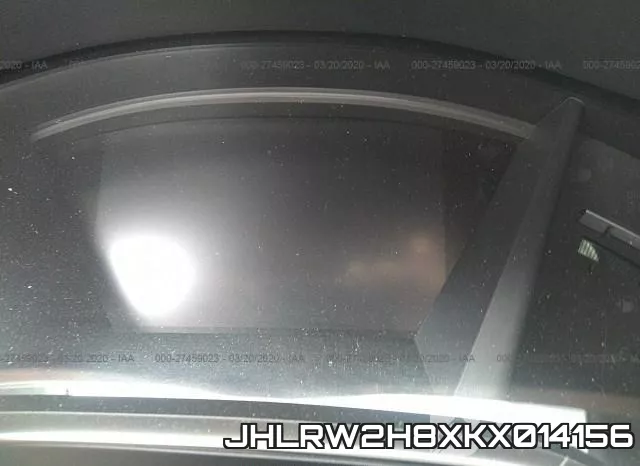 JHLRW2H8XKX014156 фото 8