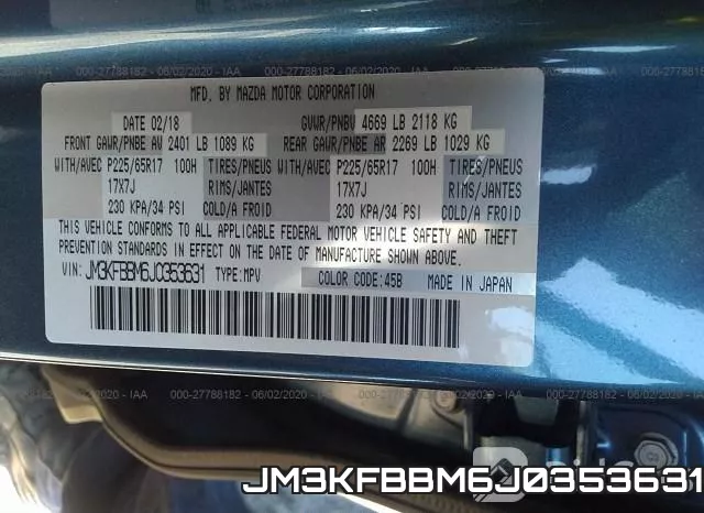 JM3KFBBM6J0353631 фото 10