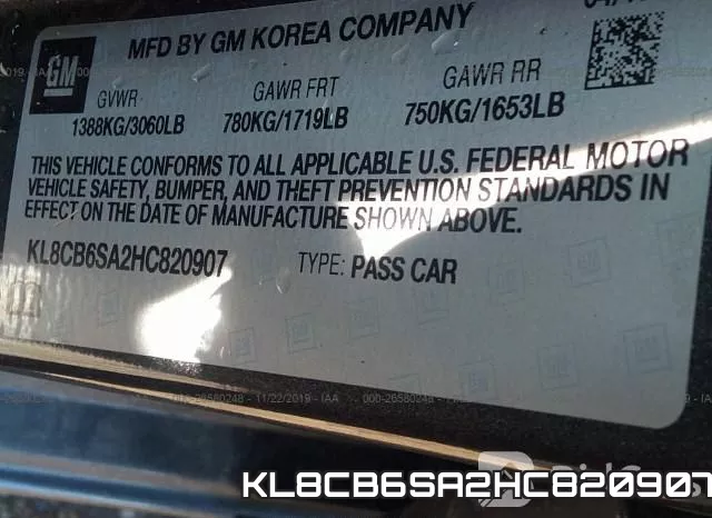 KL8CB6SA2HC820907 фото 10
