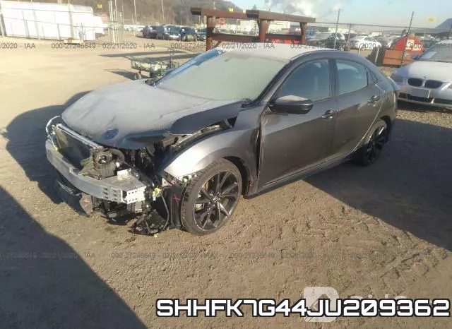 SHHFK7G44JU209362 фото 3