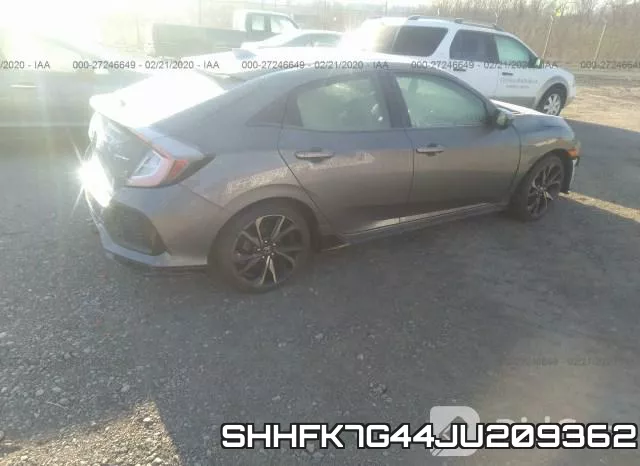 SHHFK7G44JU209362 фото 5