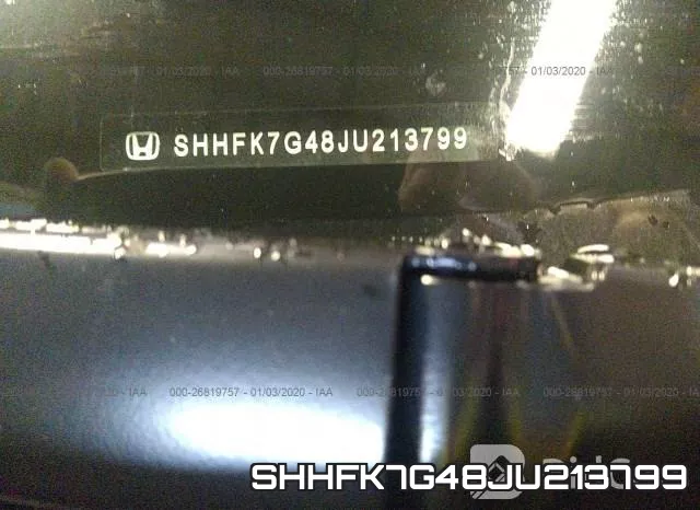 SHHFK7G48JU213799 фото 10
