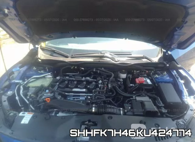 SHHFK7H46KU424774 фото 2