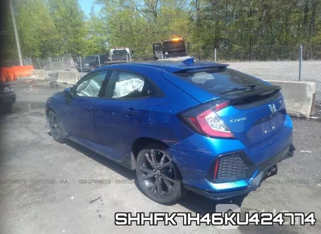 SHHFK7H46KU424774 фото 4