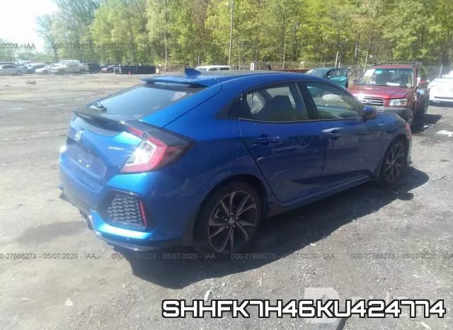 SHHFK7H46KU424774 фото 5