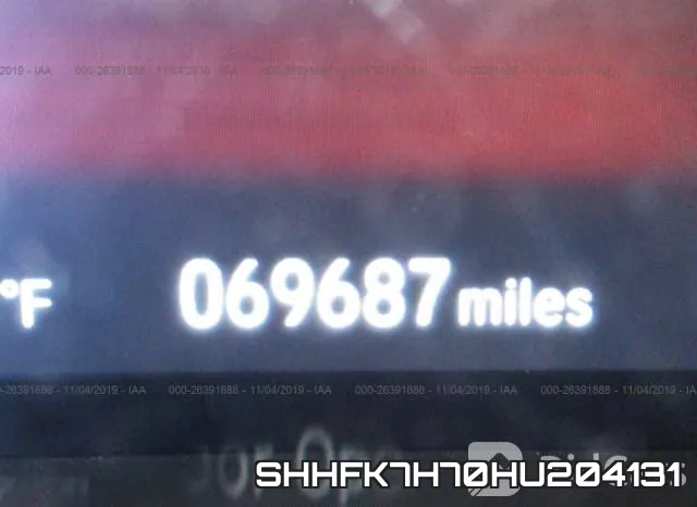 SHHFK7H70HU204131 фото 8