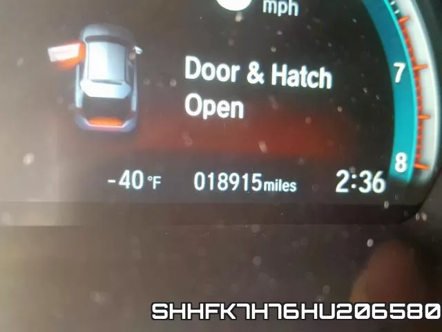 SHHFK7H76HU206580 фото 9