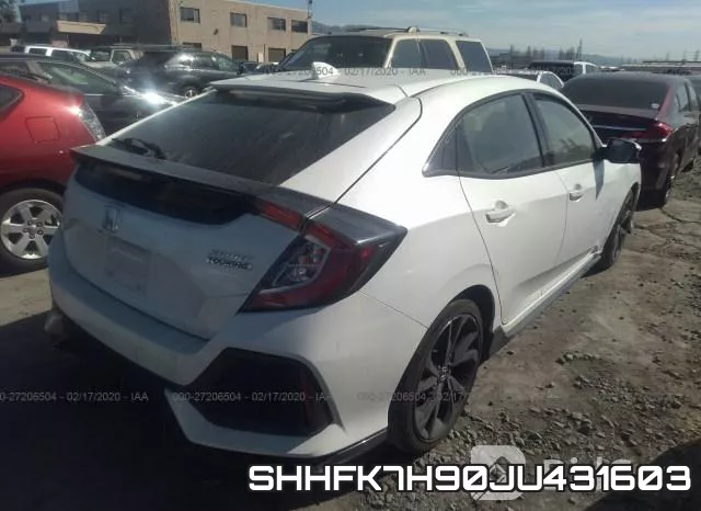 SHHFK7H90JU431603 фото 5
