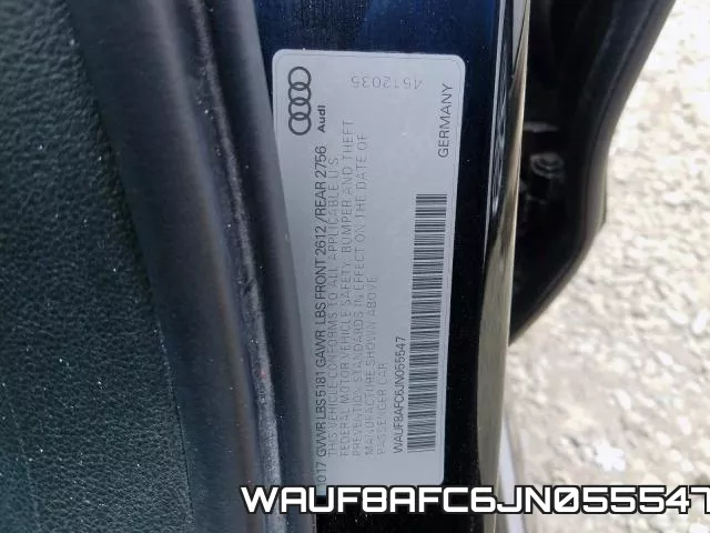 WAUF8AFC6JN055547 фото 2