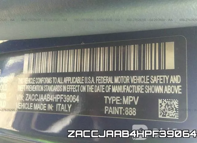 ZACCJAAB4HPF39064 фото 10