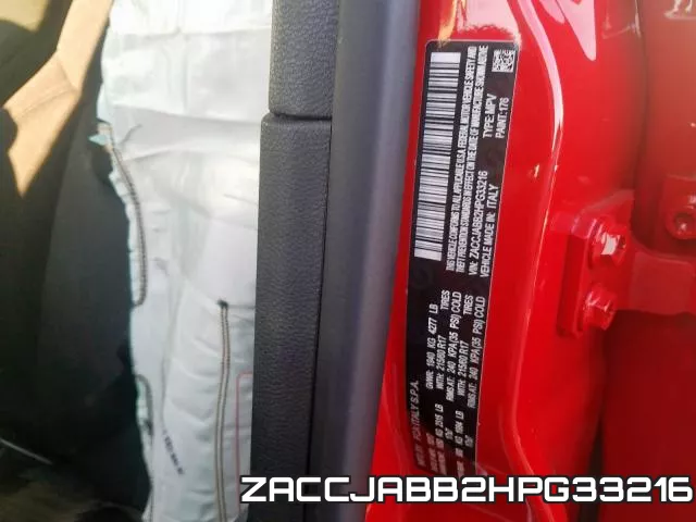 ZACCJABB2HPG33216 фото 2