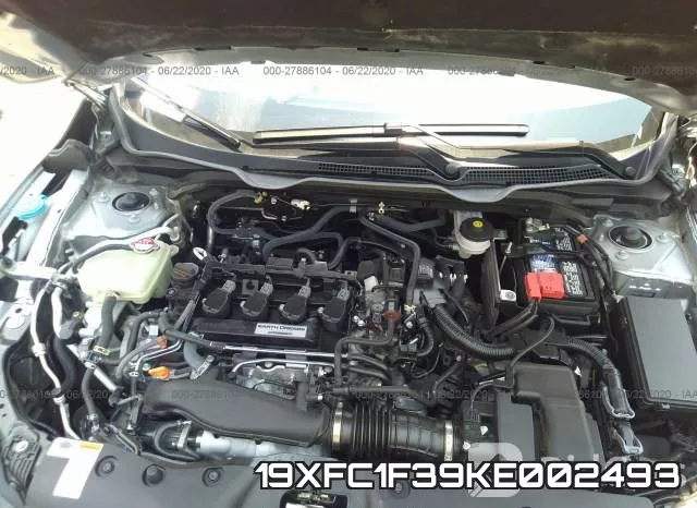 19XFC1F39KE002493 фото 2