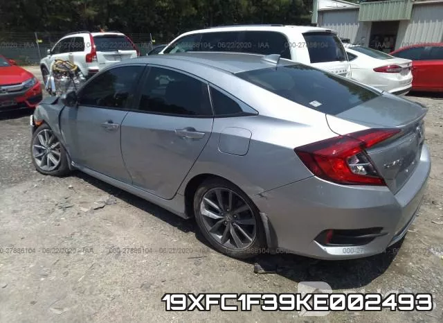 19XFC1F39KE002493 фото 4