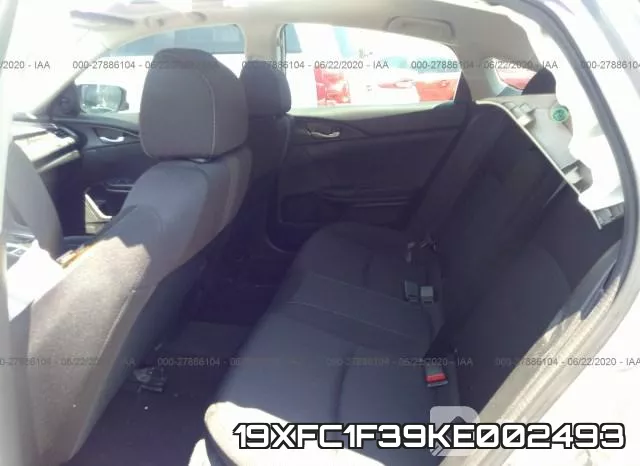 19XFC1F39KE002493 фото 9