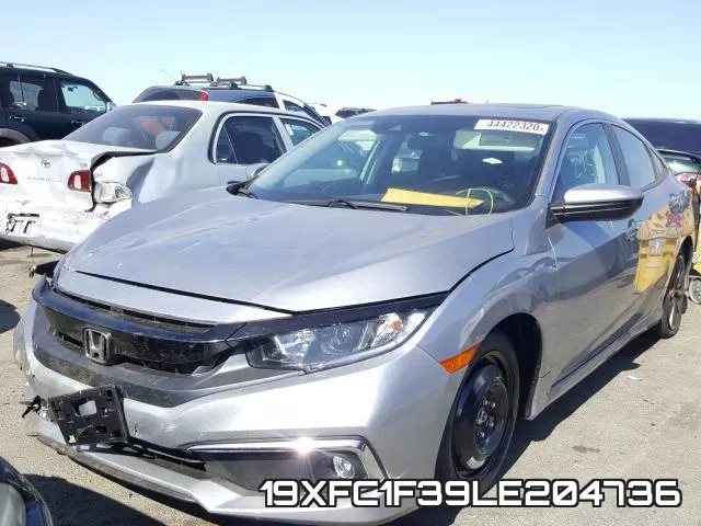 19XFC1F39LE204736 фото 3