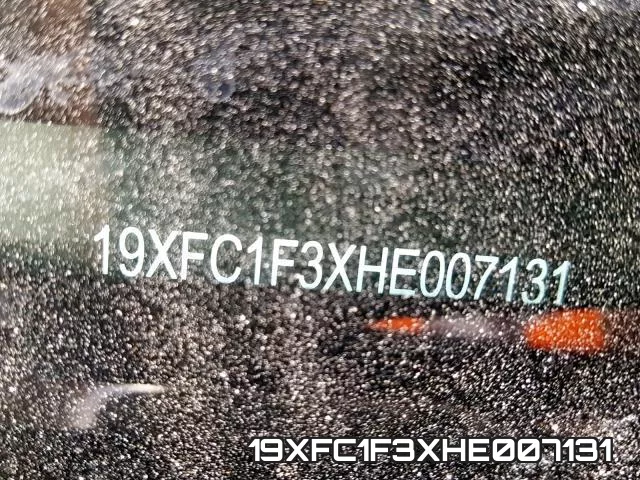 19XFC1F3XHE007131 фото 2