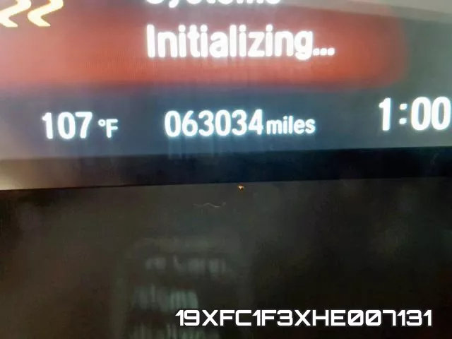 19XFC1F3XHE007131 фото 9