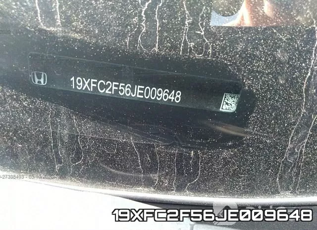 19XFC2F56JE009648 фото 10