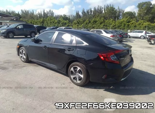 19XFC2F66KE039002 фото 4