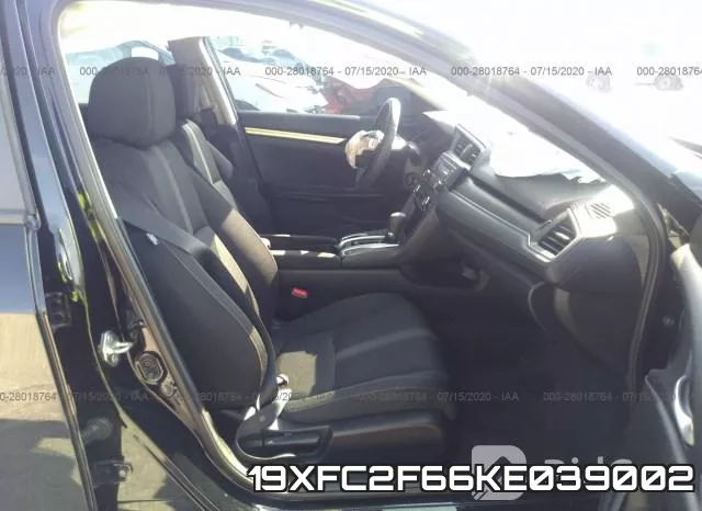 19XFC2F66KE039002 фото 6
