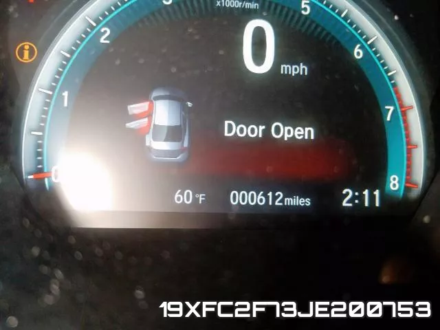 19XFC2F73JE200753 фото 9