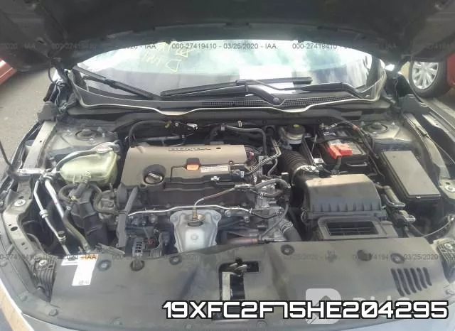 19XFC2F75HE204295 фото 2